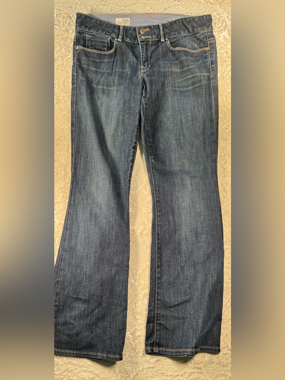 GAP Women's Dark Blue Flare Jeans